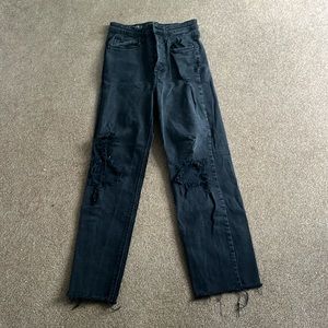 Wild Fable Black Straight Jeans